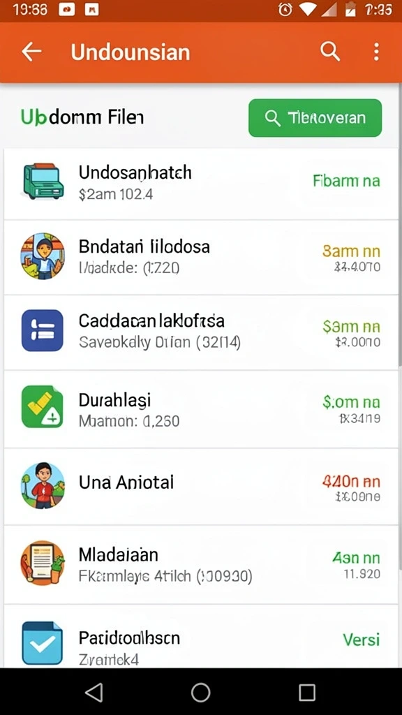 Tangkapan layar ini menunjukkan karakter unik dalam 5ZK.