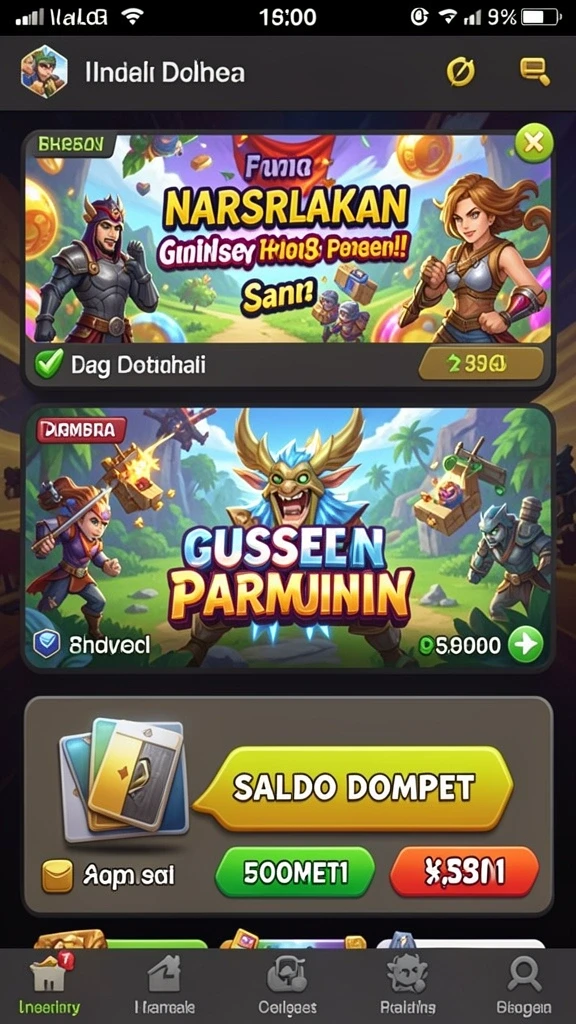 Fitur multiplayer yang memungkinkan kompetisi dengan teman.