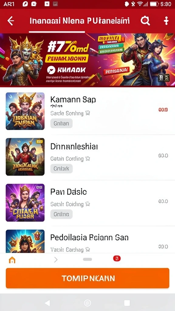Antarmuka pengguna yang mudah dinavigasi.