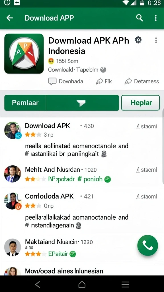 Tampilan menu utama yang menarik dan mudah dinavigasi.