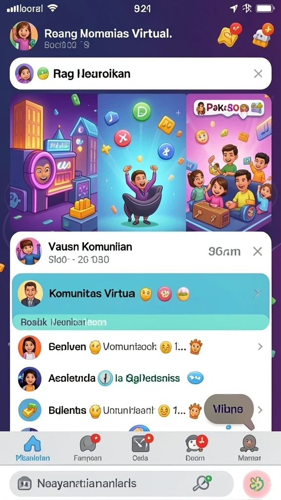 Pengalaman bermain yang mendebarkan dan adiktif.