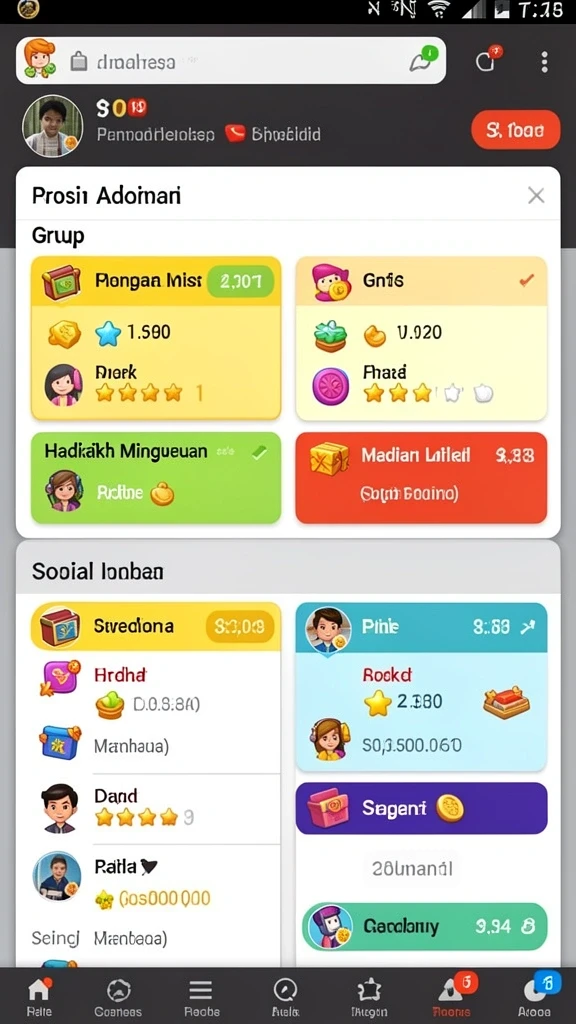 Tampilan antarmuka yang menarik dan mudah digunakan.