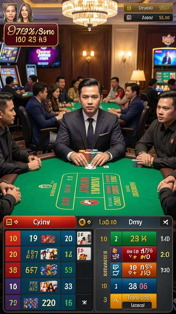 Tampilan antarmuka permainan yang intuitif.