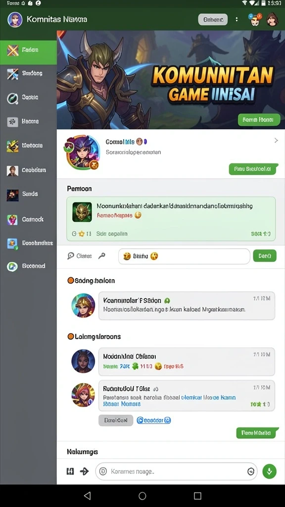 Interaksi seru saat bermain multiplayer.
