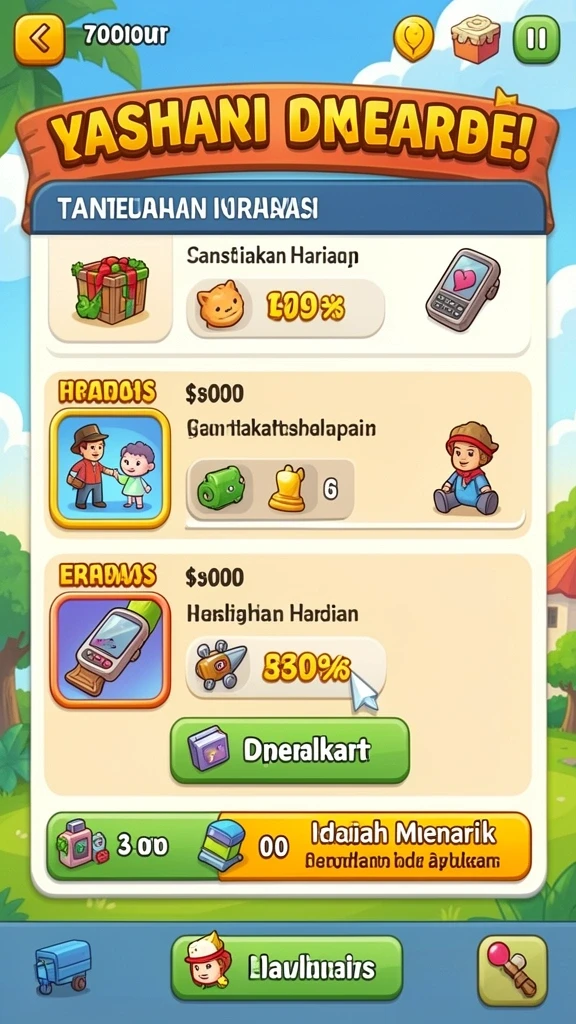 Tampilan antarmuka yang menarik dan intuitif.