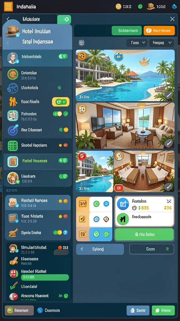 Fitur analisis dengan grafik yang informatif.