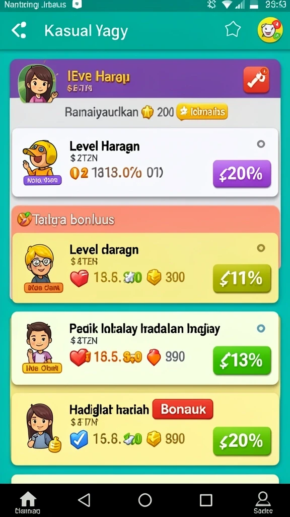 Tampilan antarmuka yang modern dan user-friendly.
