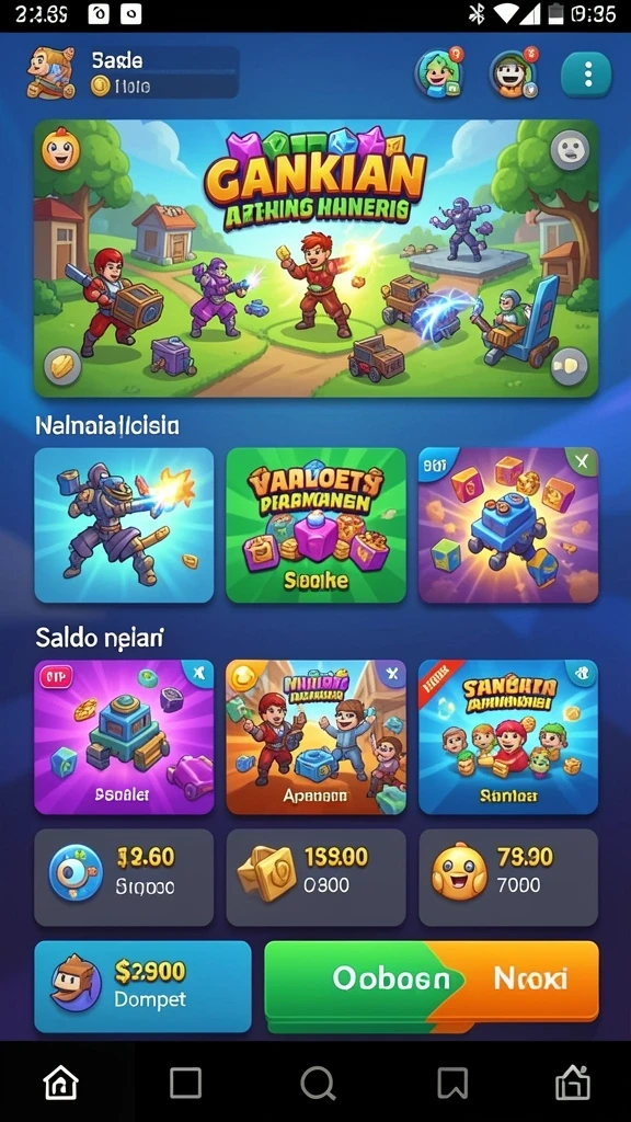 Screenshot menunjukkan karakter utama dalam aksi.