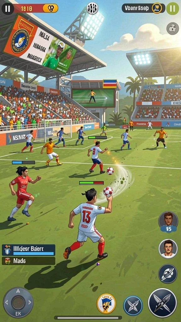 Mode permainan multiplayer yang seru dan kompetitif.