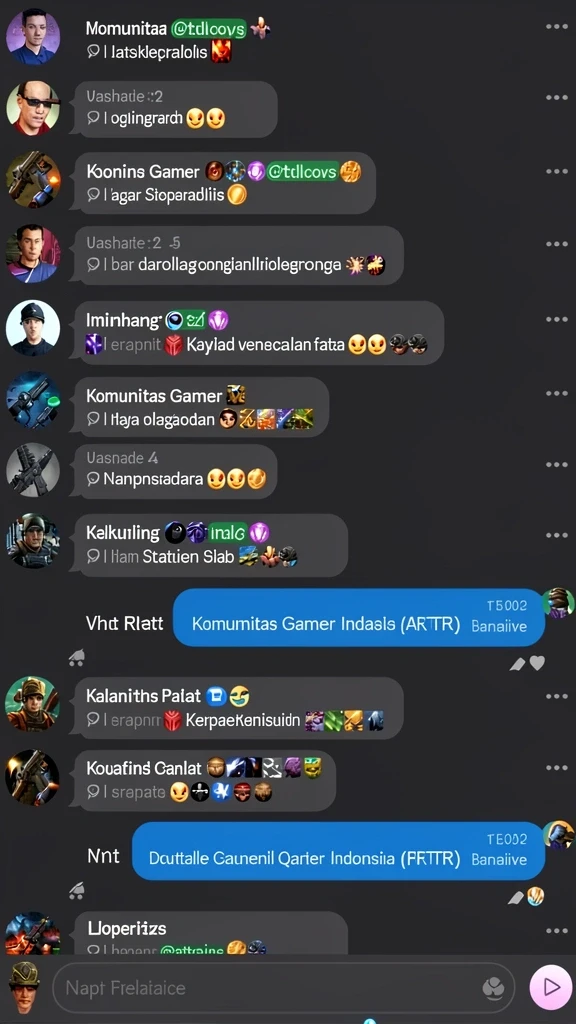 Tampilan antarmuka pengguna yang modern.