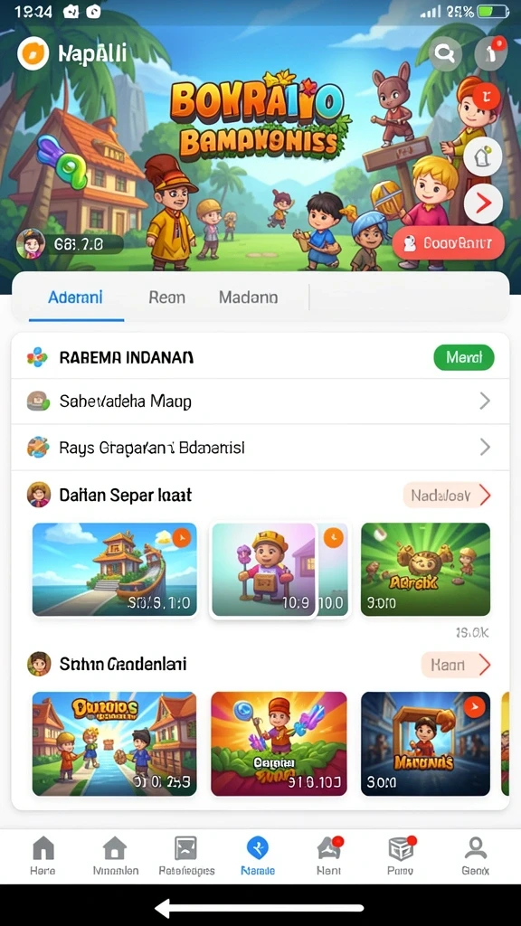 Beragam karakter unik dengan kemampuan berbeda.
