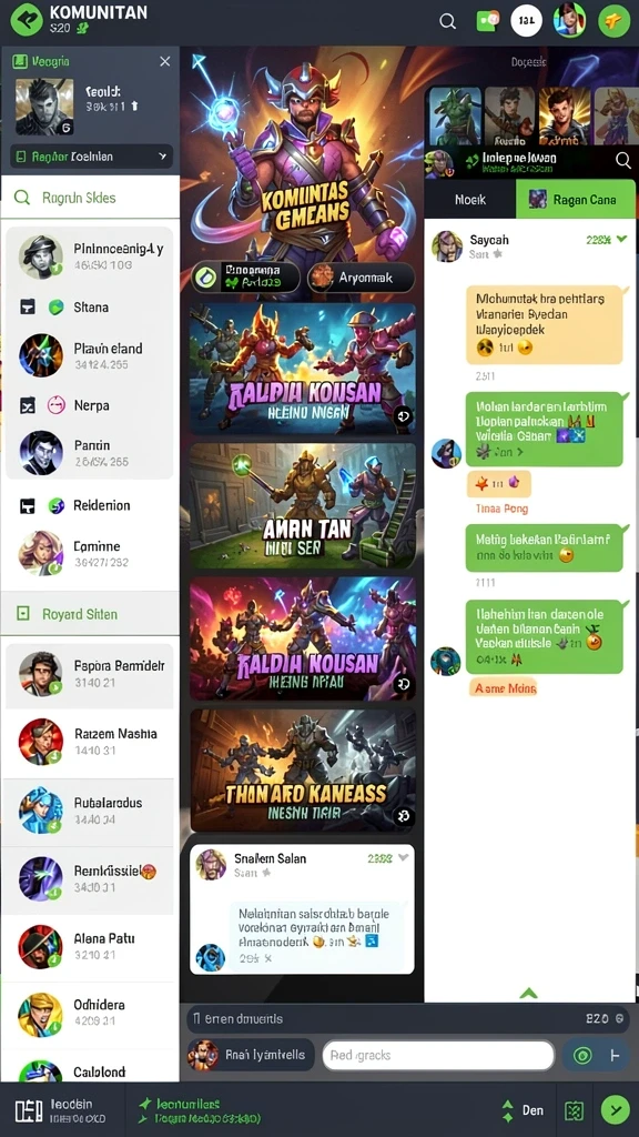 Screenshot 3: Pemain bersaing dalam mode multiplayer.