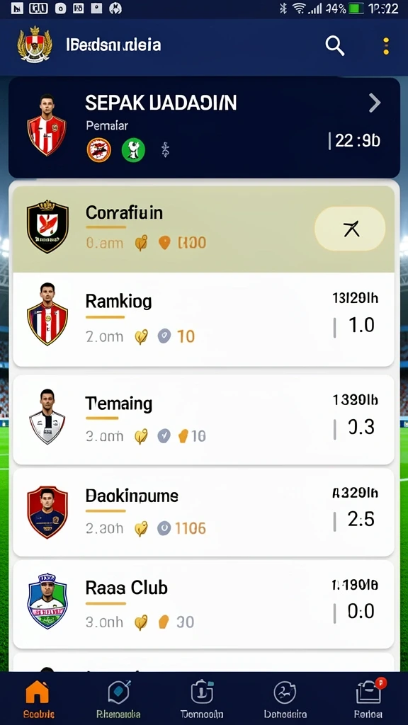 Fitur leaderboard yang membuat kompetisi semakin seru.