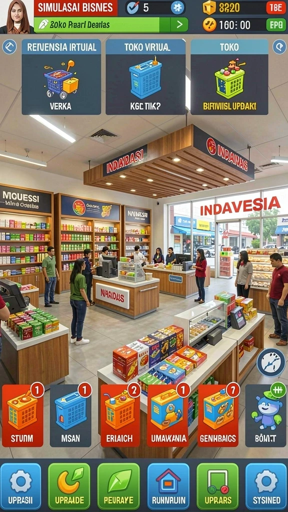 Setiap level menawarkan tantangan unik dan seru.