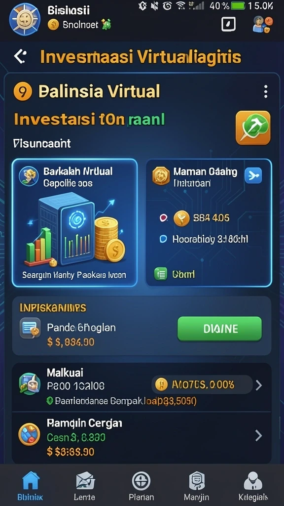 Tampilan antarmuka pengguna yang menarik dan mudah dipahami.