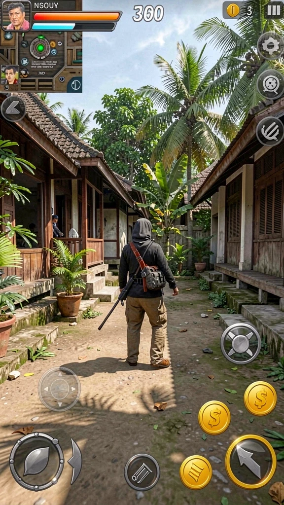 Fitur sosial yang memungkinkan interaksi antar pemain.