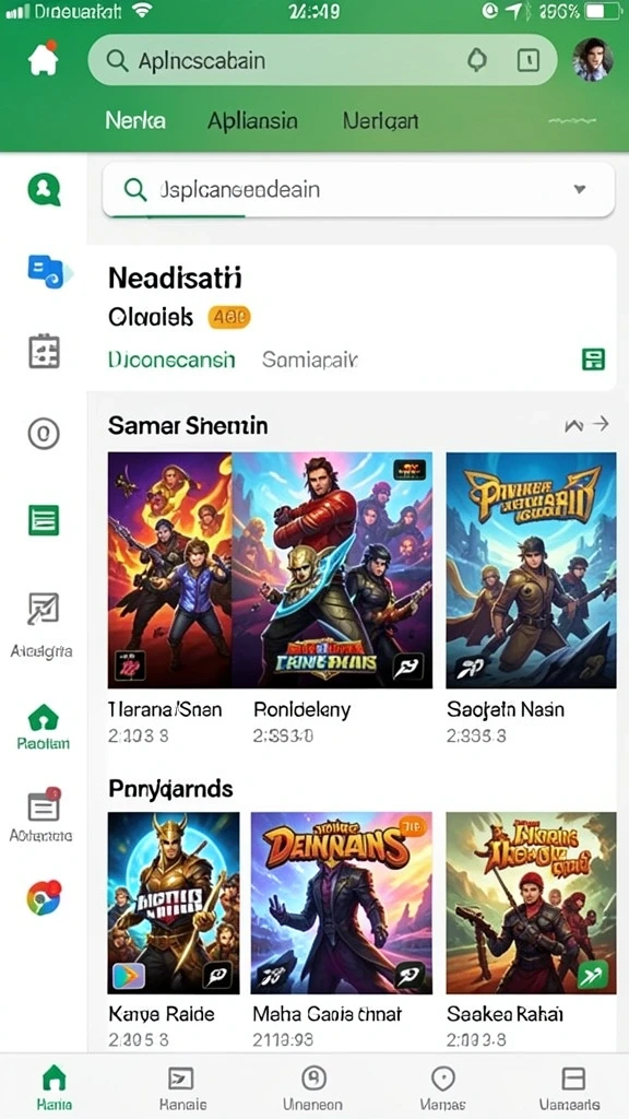 Pengaturan strategi dalam gameplay KETUA.