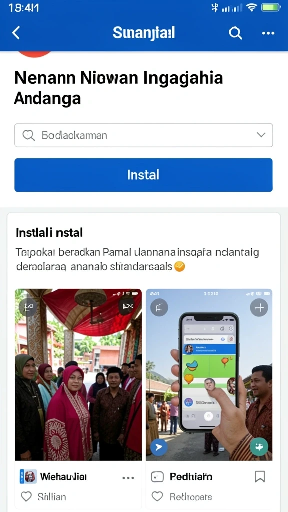 Visual grafis yang memukau dari alam permainan.