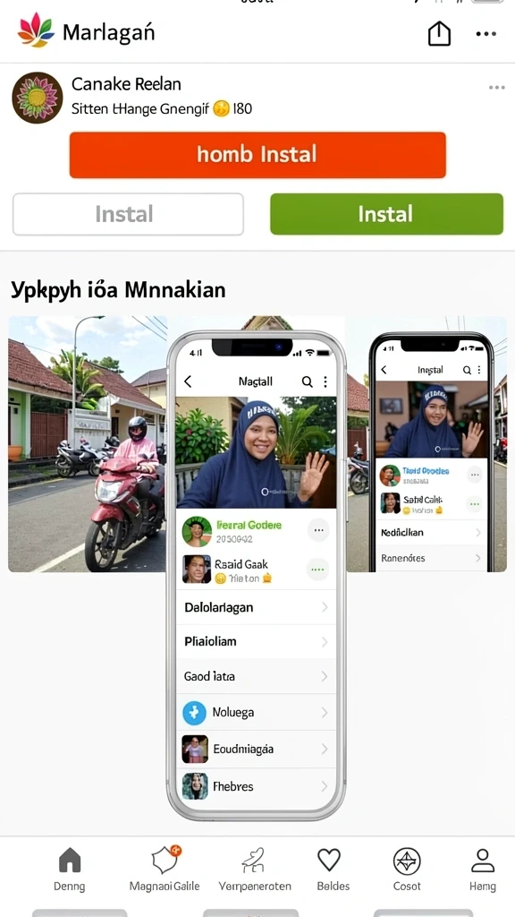 Tampilan antarmuka yang sederhana dan intuitif.
