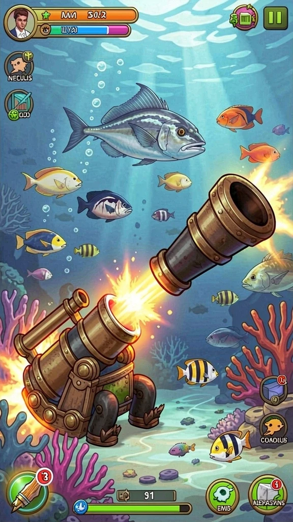 Fitur interaktif yang memudahkan navigasi game.