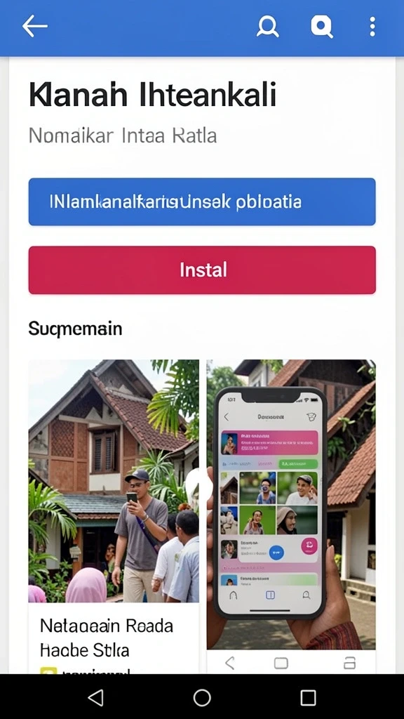 Tampilan antarmuka yang intuitif dan menarik.