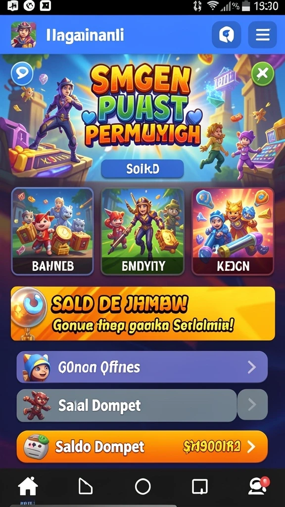 Bonus dan promosi menarik setiap bulannya.