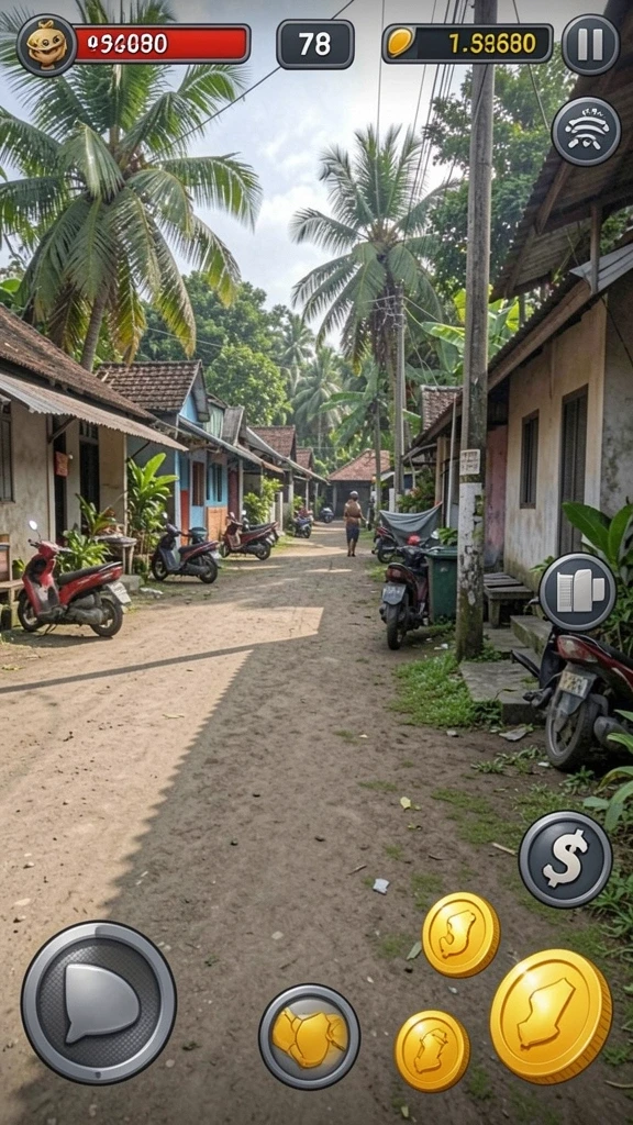 Desain karakter yang bisa disesuaikan sesuai selera pemain.