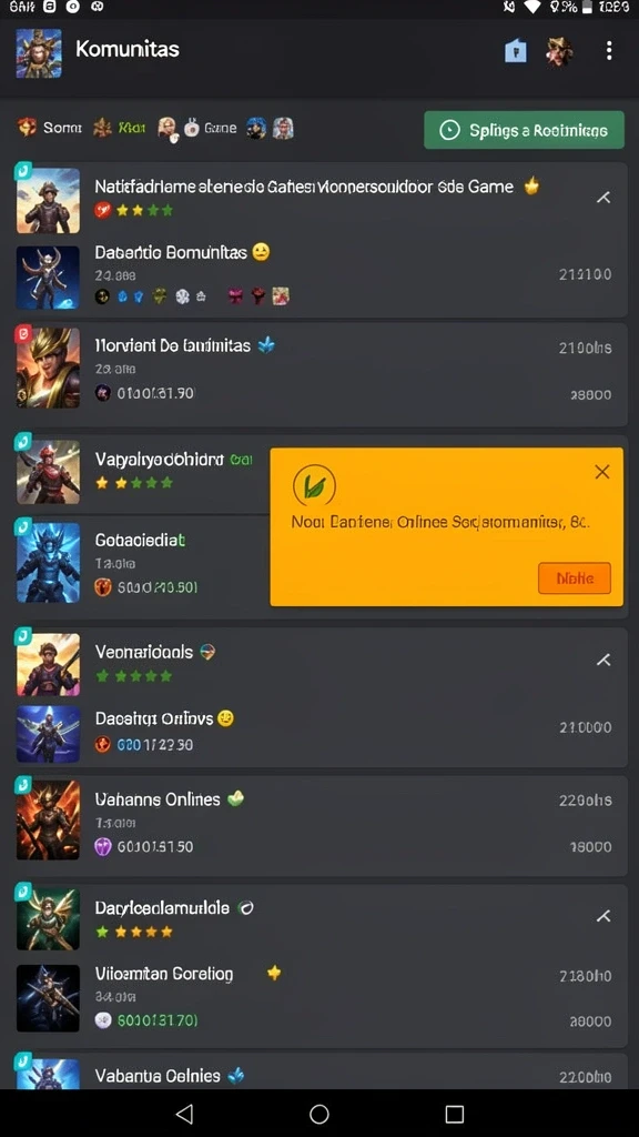 Screenshot dari permainan slot dengan grafis menarik.
