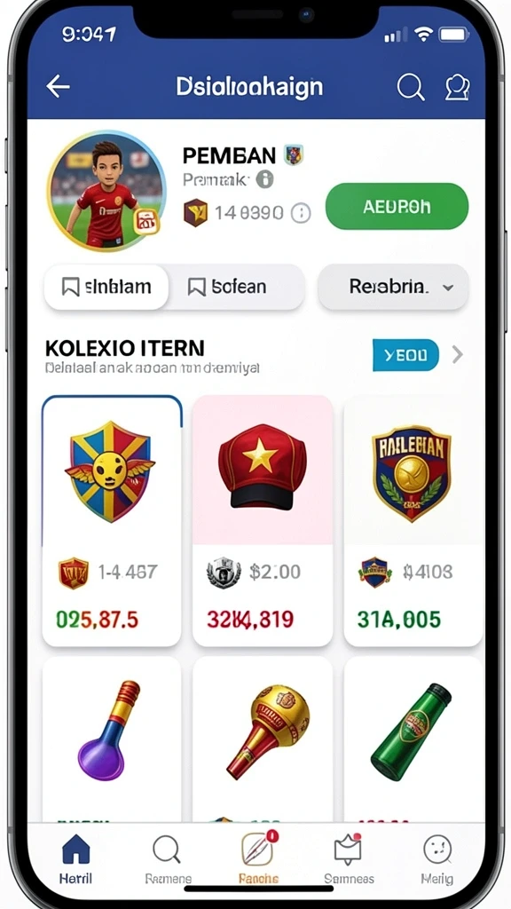 Tampilan antarmuka yang menarik dan mudah digunakan.