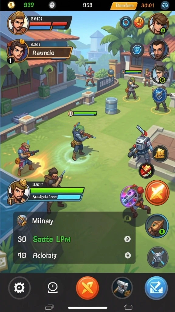 Screenshot menampilkan dunia warna-warni yang penuh petualangan.