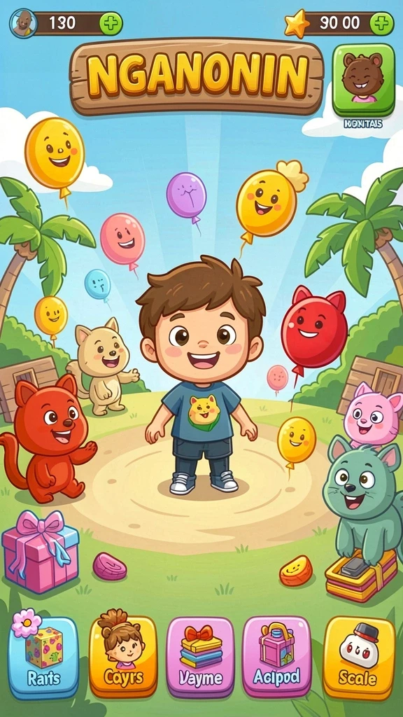 Screenshot memperlihatkan mode permainan multiplayer yang seru.