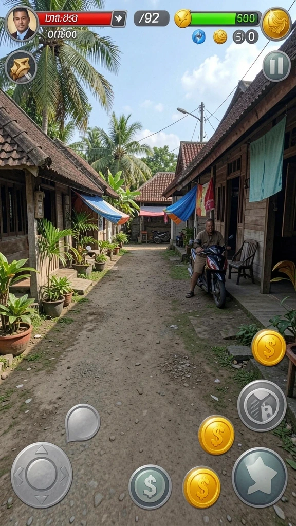 Leaderboards menampilkan skor tertinggi dari pemain di seluruh dunia.
