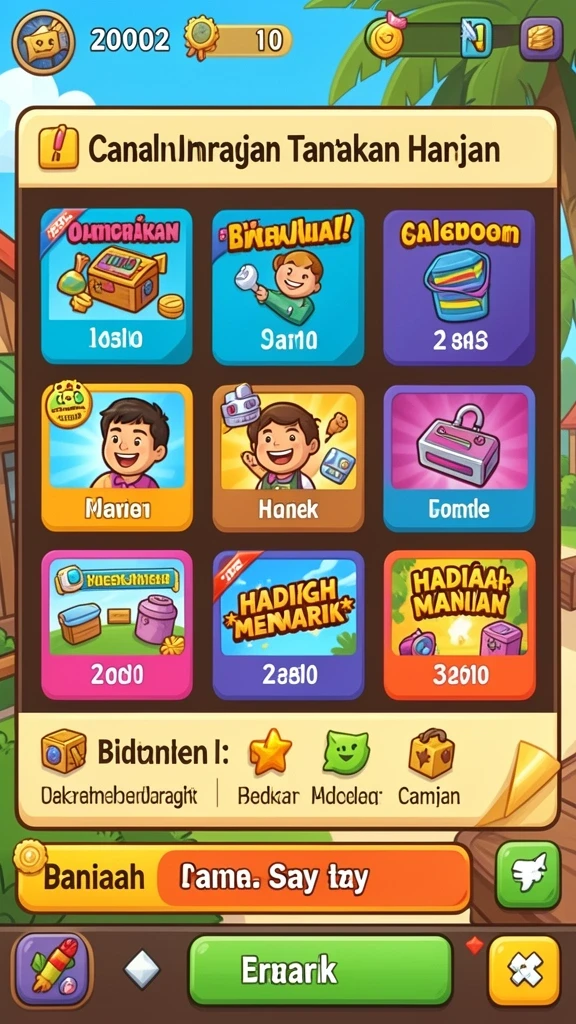 Fitur kustomisasi karakter yang lebih mendalam.
