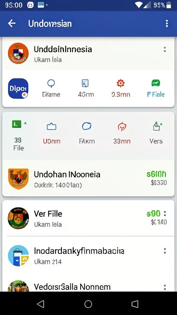 Tampilan antarmuka yang intuitif dan mudah digunakan.