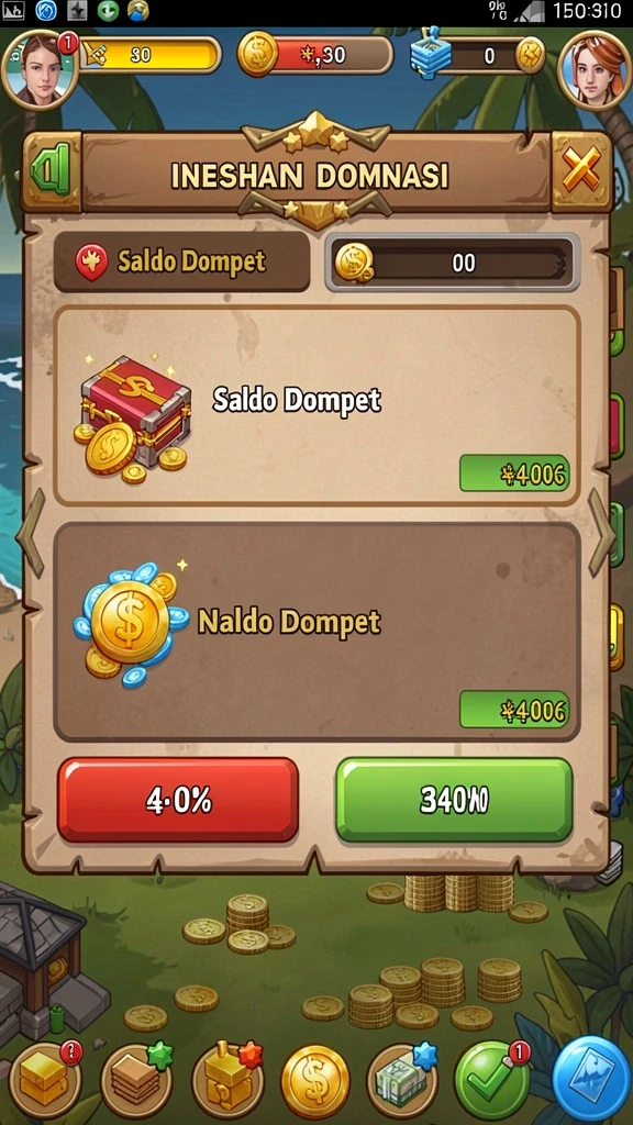 Bonus harian yang menguntungkan bagi pemain.
