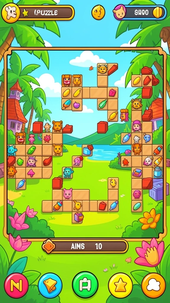 Karakter unik dengan keterampilan berbeda di setiap level.
