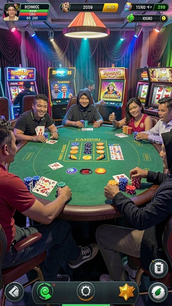 Tampilan antarmuka VISA89 yang menarik dan modern.