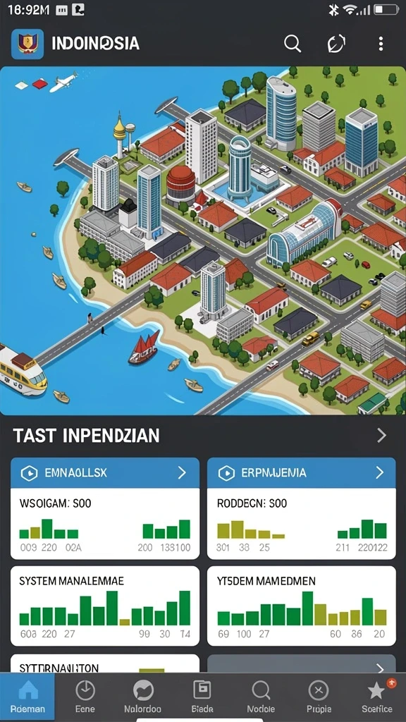 Tampilan antarmuka yang menarik dan responsif.