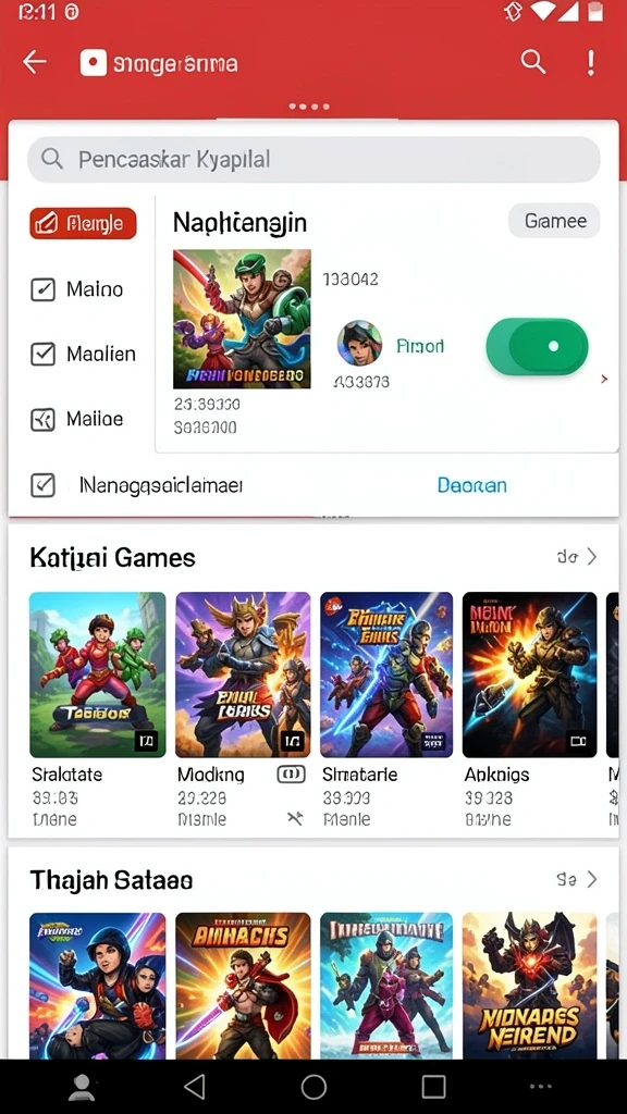 Tampilan antarmuka yang jelas dan mudah digunakan.