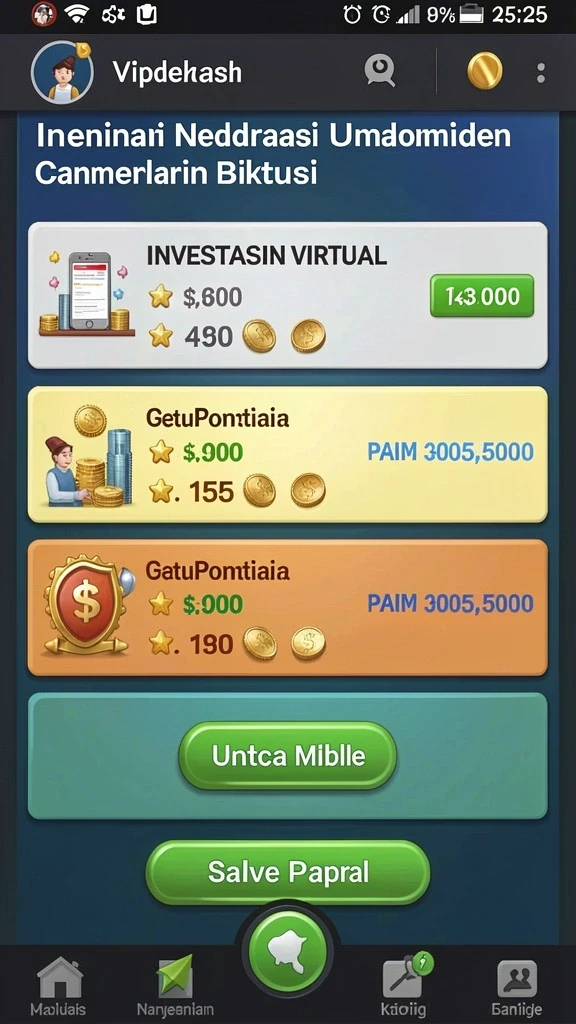 Tampilan antarmuka yang menarik dan intuitif.