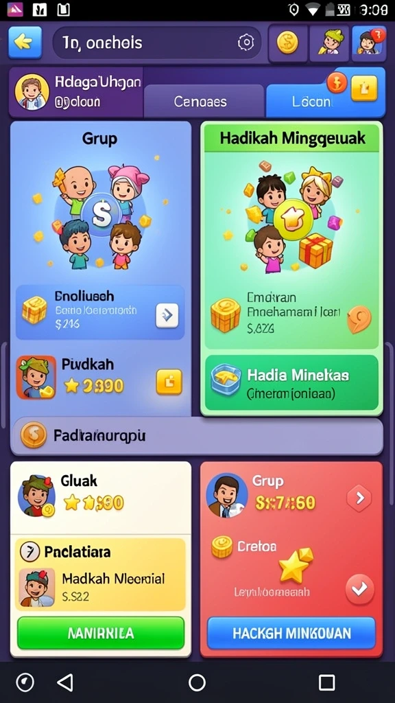 Tampilan antarmuka yang menarik dan mudah digunakan.